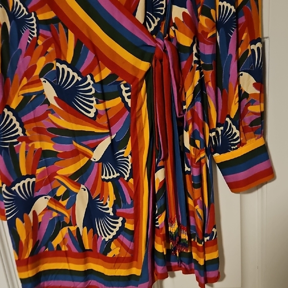 FARM Rio Multicolor Striped Mini Dress - Picture 3 of 3